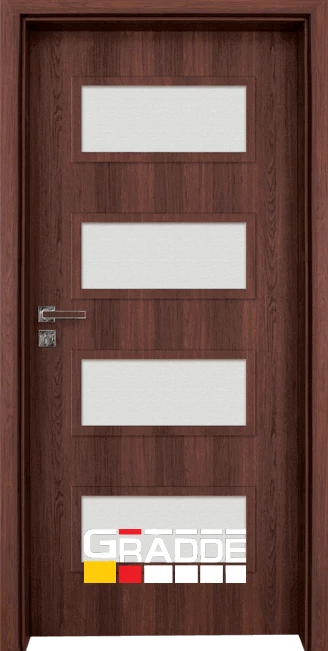 Интериорна HDF врата, модел Gradde Blomendal, Шведски дъб