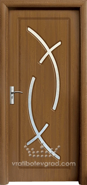 Интериорна HDF врата, модел 056 Златен дъб