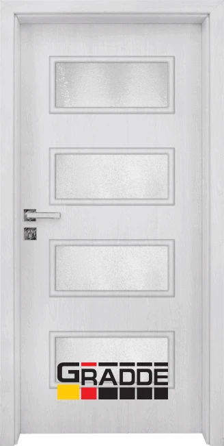 Интериорна HDF врата, модел Gradde Blomendal, Сибирска Лиственица